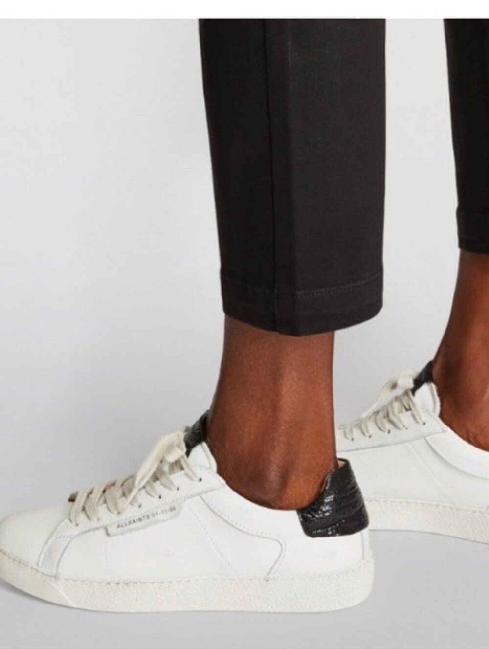 $189 All Saints SHEER LOW TOP SNEAKERS